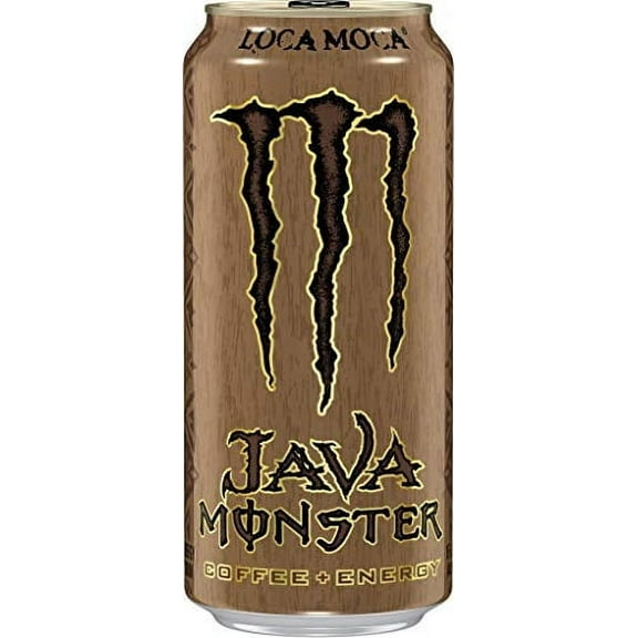 Monster Energy, Java Loca Moca Coffee + Energy Drink 15 Ounce (Pack of ...