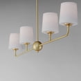 thumbnail image 3 of 12097SWSBR Maxim Lighting Bristol - 4 Light Linear Pendant-10.5 Inches Tall and 48 Inches Long-Satin Brass Finish, 3 of 10