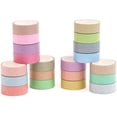thumbnail image 4 of YUBX Solid Color Washi Tape Pack 20 Rolls Macaron Colors Masking Decorative Tapes, 4 of 8