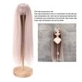 thumbnail image 3 of 1/4 Straight Bang Doll  For 18.5-21cm Head Circumference, High Temperature Silk, Easy To Use, Suitable For Different Doll Sizes, 3 of 8