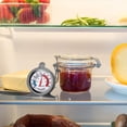 thumbnail image 6 of Refrigerator Thermometer, 30-30°C/20-80°F, Classic Fridge Thermometer Large Dial with Red Indicator Thermometer for Freezer Refrigerator Cooler, 6 of 7