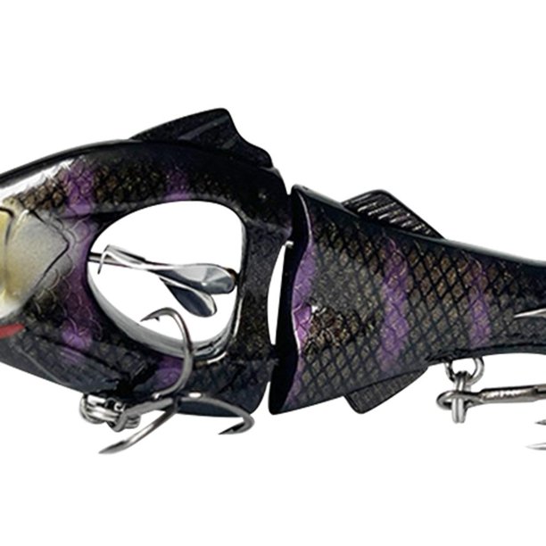 Pesca 11.5cm 23g Señuelo Multi-sección Mini Bionic Spin Baits Tackle (Color D) JShteea Para Estrenar