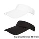 thumbnail image 5 of 2 viseras para el sol para mujeres y niñas, sombreros suaves de ala larga, 5 of 5