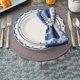 thumbnail image 4 of 38cm Tableware Placemat Non-Slip Insulated Mat Round Woven Placemat 4PCS, 4 of 5