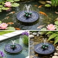 thumbnail image 1 of Solar Bird Bath Fountain Pump 4W Solar Powered Floating Water Feature for Garden Pond and Pool, 1 of 9