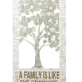 thumbnail image 4 of DecMode Farmhouse Wood Tree and Inspirational Quotes Designed Wall Décor with Glossy Beige Finish, 12"W x 36"H, 4 of 9