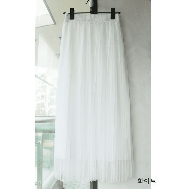 New Lightweight Mesh Pleated Skirt Seeper Recommend