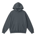 thumbnail image 4 of VBVC Men's Long Sleeve Hoodie with Pockets , Fall Stretchy Pullover Sweatshirt For Men, S-4XL, 4 of 5