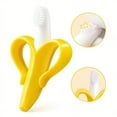 thumbnail image 2 of Baby-Friendly Banana-Shaped Bendable Toothbrush - Teach Good Oral Hygiene Habits!, 2 of 4