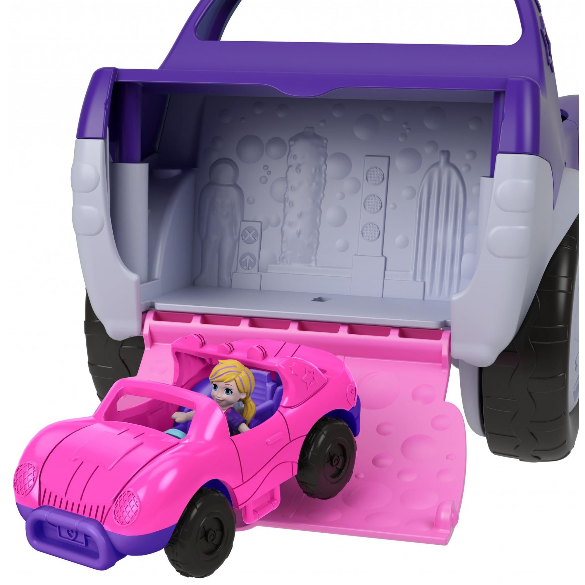Polly Pocket Adventure S.U.V. (Secret Utility Vehicle) 2017 Purple Pink No  Doll on eBid United States