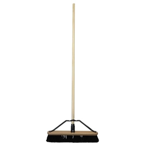 Tooltech Balai Poussoir 24 Pouces avec Manche Renforcé et Poils Durs