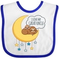 thumbnail image 3 of Inktastic I Love My Great Uncle Boys or Girls Baby Bib, 3 of 4