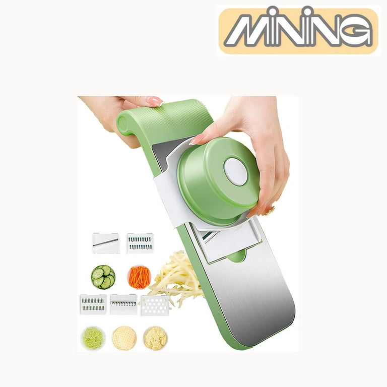 Safe Mandoline Slicer for Kitchen, Professional Vegetable Chopper