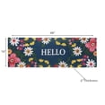 thumbnail image 3 of Maison Concepts Coir Door Mat Floral Hello (Multi) 16" X 48" X 2", 3 of 3