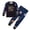 Black, variant on eczipvz Boys pajamas Gamer Baseball & Sports‑Themed Kids' Long Sleeve Top & Pants Sleepwear Pjs,Size 5-6 Years