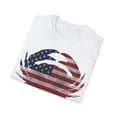 thumbnail image 5 of Crab USA Flag Crabbing Crab Fishing Crabs Lover Crab Eater TShirt, 5 of 5