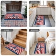 thumbnail image 6 of Independence Day Gnomes Door Mat&nbsp;Indoor Outdoor Entrance, Non Slip Small Rug for Kitchen Bathroom Entryway Rug, 4th of July Red Striped Washable Doormat Floor Mat for Office 16x24 Inch, 6 of 8