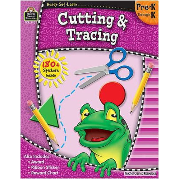Pre-Owned Ready-Set-Learn: Cutting & Tracing Prek-K (Paperback) 1420659553 9781420659559