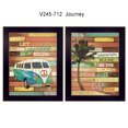 thumbnail image 1 of TrendyDecor4U V245-712 "Voyage" par Marla Rae Imprimé Encadré Art Mural, 1 of 3