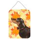thumbnail image 1 of "Treasures Black and Tan Dachshund Fall Metal Print, 16"" x 12"", Multicolor" Caroline's Treasures BB9510DS1216, 1 of 1