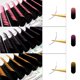 thumbnail image 3 of ABONNIE Extensiones de pestañas con volumen clásico de color ombré, pestañas de colores esponjosas hechas a mano, suministros de volumen, 3 of 5