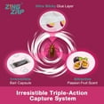 thumbnail image 5 of ZingZap Roach Glue Trap Passion Fruit 13-Pack, Capsulated Natural Ingredients Bait, 2X Faster Catch, Sticky Glue Trap for Roaches, Ants, Millipedes, Silverfish & Beetles, Children-&-Pet-Safe, 5 of 8