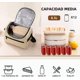 thumbnail image 4 of Lonchera Térmica Impermeable con correa - Bolsa de Almuerzo Aislante con Capacidad Grande, Antifugas y Fácil de Limpiar Hielera Portátil para Trabajo/Picnic/Viajes (Caqui), 4 of 4