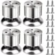 thumbnail image 1 of 4 patas de acero inoxidable para gabinetes, patas ajustables para muebles de cocina, con tornillos (altura ajustable de 0 a 10 mm), 1 of 5