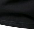 thumbnail image 5 of WREESH Men's Solid Color Pullover Casual Short Sleeve T-Shirt with Notch Neck for Summer Black, 5 of 9