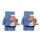 thumbnail image 1 of Manoplas Cálidas De Punto Con Estampado De Dinosaurios De Dibujos Animados, Sin Dedos, Guantes De Invierno Para Niños, Guantes Para Niños, Manoplas De Punto, Guantes De Medio Dedo., 1 of 4
