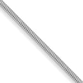 thumbnail image 1 of 14K White Gold Wg .8mm Octagonal Snake Chain (18 X 0.8) Made In Peru wos080-18, 1 of 5