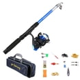 thumbnail image 1 of Combos De Caña De Pescar Y Carrete Con Línea De Pesca Juego De Equipo De Pesca De Caña De Mar Con Accesorio Portátil Caña De Pescar Retráctil Rueda De Pesca El Mejor Regalo Yuarrent VI011525-00, 1 of 6
