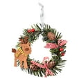 thumbnail image 1 of Billuyoard Guirnalda de árbol de Navidad, atmósferas, fiesta de vacaciones, guirnalda de Navidad, decoración interior, adorno artesanal, colgante, Type3 NO3 Billuyoard HA065294-03, 1 of 6