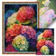 thumbnail image 1 of Hilo Algodón Ecológico Bordado 11CT 3 Hebras Impresión 40x60cm Kit Serie Flores Punto Cruz Hortensia, 1 of 9