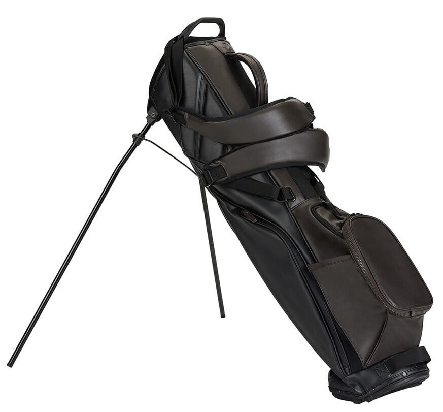 TaylorMade Golf Prior Generation FlexTech Carry Premium Stand Bag Black/Brown