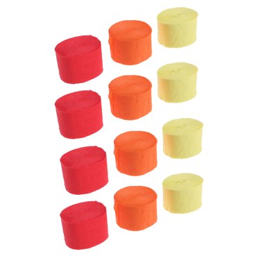 6 Count Bulk Pack Multicolor Holographic Serpentine Streamers - Walmart.com
