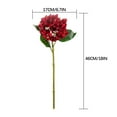 thumbnail image 3 of SLYNSHome Artificial Hydrangea Flowers,Fake Hydrangea Bouquet No Fade Faux Hydrangea Plants for Wedding Bridle Bouquet Outdoor Home Garden Kitchen Office Table Vase,Wedding Essentials, 3 of 9
