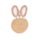 thumbnail image 2 of Spring Decoración del hogarations,Flax Saucer Rabbits Easter Bunny Rope Table Mats Festive Party Decorations Decorative Accessories Decoración del hogar, 2 of 6