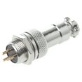 thumbnail image 4 of ZUARFY Aviation Plug Male & Female Wire Panel Metal Connector 12mm 2/3/4/5/6 Pin GX12, 4 of 19