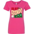 thumbnail image 3 of Inktastic In My Eggnog Era Christmas Holiday Treat Women's T-Shirt, 3 of 5