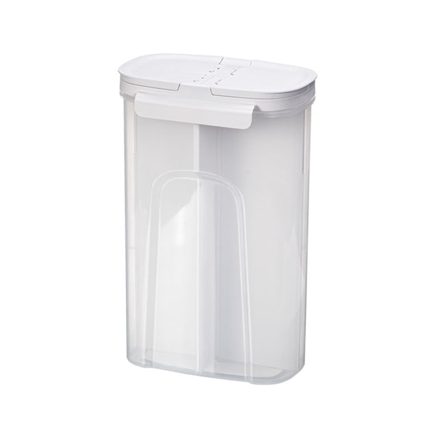 Xingzhi PP Convenient Retrieval Adjustable Partition In Cereal Storage Container The Miscellaneous Grain Storage Tank Is Made Elegant White
