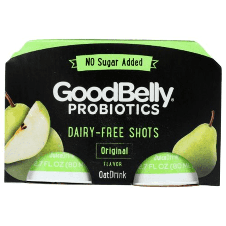 GoodBelly Probiotics Sugar-Free Original Oak Drink, 2.7 fl oz., 4 Count