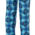 thumbnail image 4 of Disney Stitch Pajamas Women's Stitch Plaid Hacci Knit Lounge Sleep Pants, 4 of 5