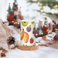 thumbnail image 5 of Cute Fruit Cartoon Flameless Candles&nbsp;LED Lights Battery Operated Candles with Remote and Timers Flicker Lights Votive Set of 2, 5 of 7