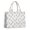 White Ballerina Unicorn, variant on Large Capacity Tote Bag,Black Cartoon Dinosaurs Eggs Stars Pattern Handbag Fashion Luxury Tote Bag,15.7"x13"x 5.1" Inches,Laptop Compatible