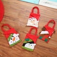thumbnail image 6 of AUDeals Christmas Gift Bags with Handles Festive Red Holiday Treat Bags for Kids, Candy Favors, Xmas Party Supplies, 6 of 7
