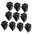thumbnail image 2 of 10 piezas de zapatas de balaustre de hierro, zapatas inclinadas de balaustre, herrajes de escalera de aleación de aluminio para balaustres cuadrados, 2 of 9