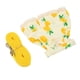thumbnail image 3 of Conjunto de Correa para Vestido de Conejo, Estampado Lindo para Todas Las Estaciones, Correa de arnés para Mascotas pequeña y Suave y Ajustable para hámster, hurones, conejillos de Indias, M Ananas A, 3 of 12