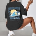 thumbnail image 5 of TINZ T-Shirt à Manches Longues Imprimé d'Été pour Femmes, Col Rond, Compression, Coupe Ample, Pack de T-Shirts à Manches Courtes pour Femmes, 5 of 5