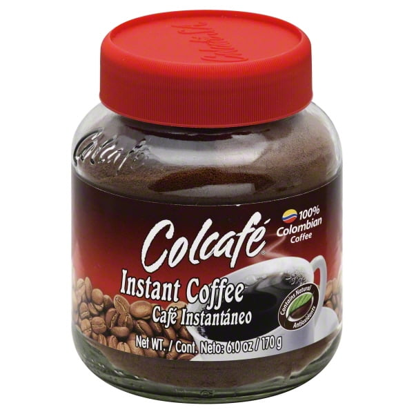 Colcafe Instant Colcafe Powdered Instant Coffee 6.0 Oz